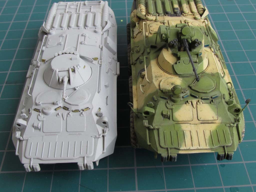 1/72 BTR-80今更比較とACE BTR-70: 1/72模型はよいです